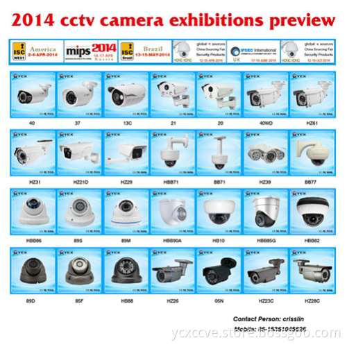 2014 Newest Model: Megapixel 1080P Onvif IR Waterproof Camera